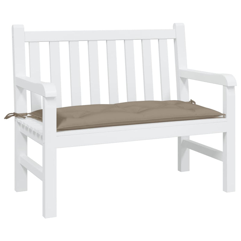 Load image into Gallery viewer, Vidaxl tuinbankkussen 110x50x7 cm oxford stof taupe
