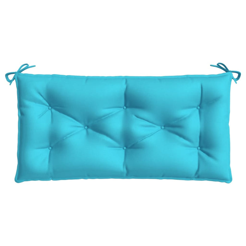 Load image into Gallery viewer, Vidaxl tuinbankkussen 110x50x7 cm stof turquoise
