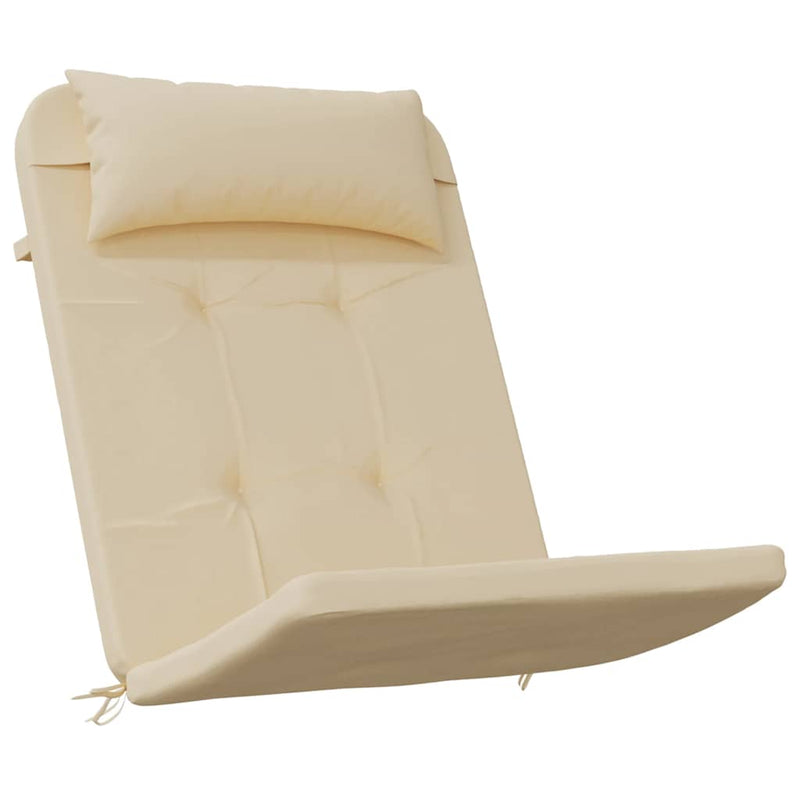Afbeelding laden in galerijviewer, Vidaxl stoelkussens 2 st adirondack oxford stof beige
