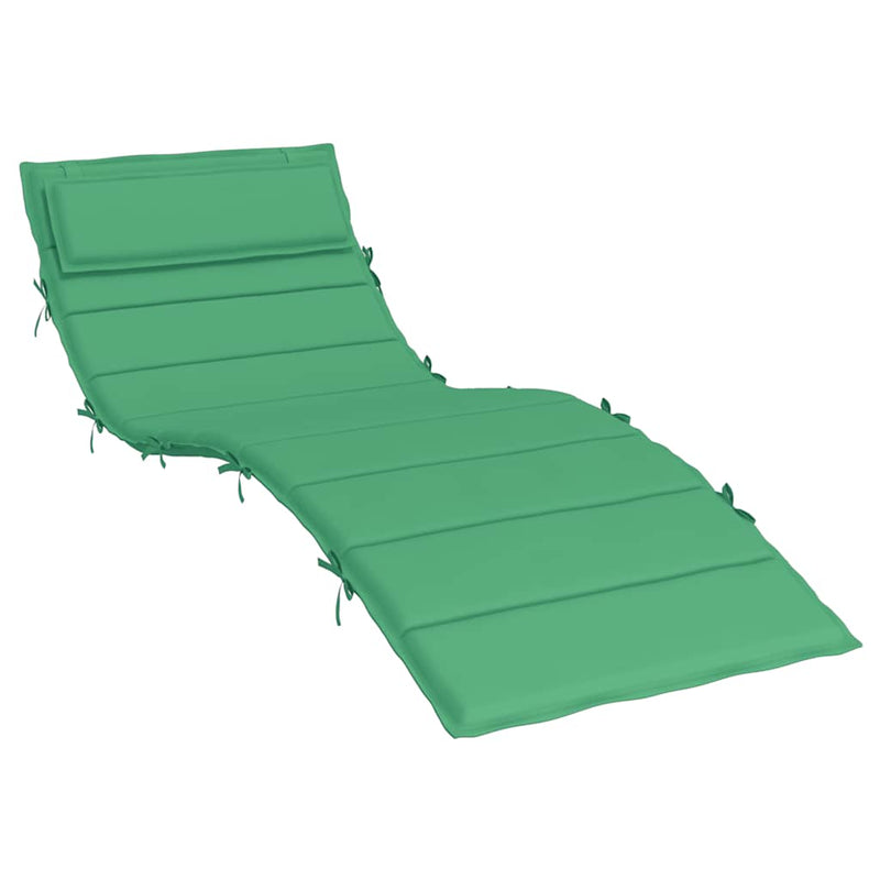 Load image into Gallery viewer, Vidaxl ligbedkussen 180x60x4 cm oxford stof groen
