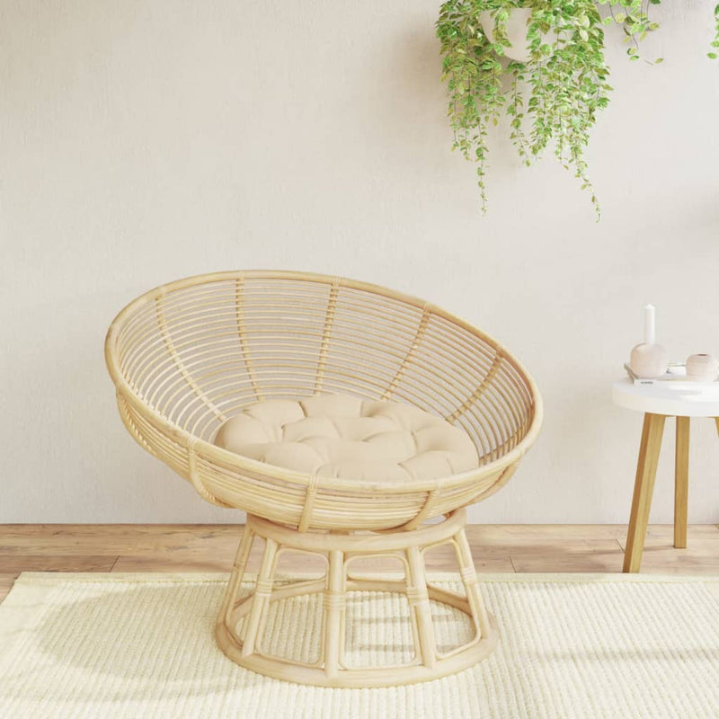 Load image into Gallery viewer, VidaXL Zitkussen rond Ø 60x11 cm oxford stof beige
