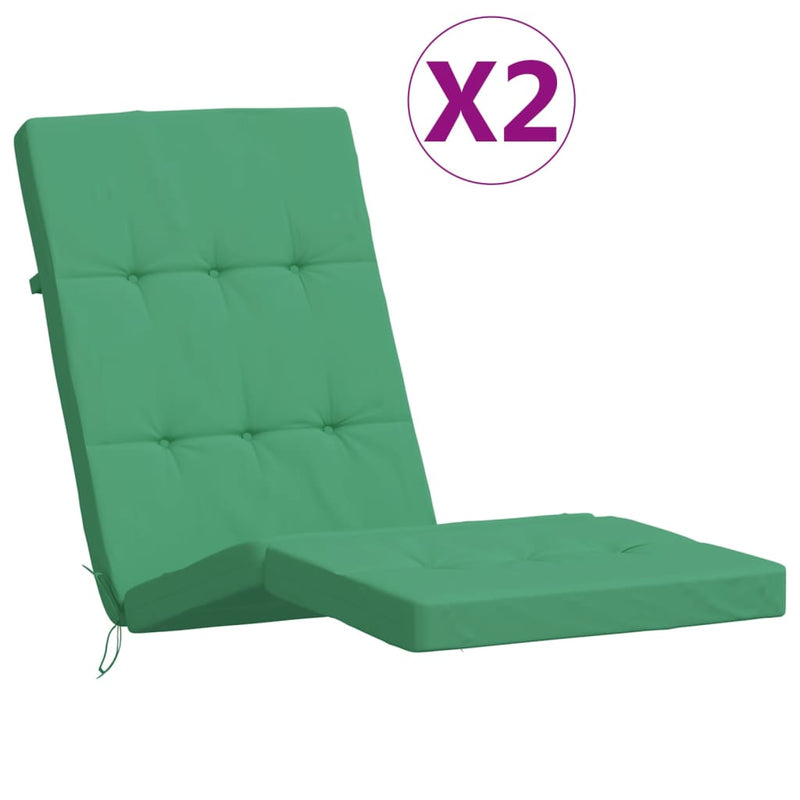 Load image into Gallery viewer, Vidaxl terrasstoelkussens 2 st oxford stof groen
