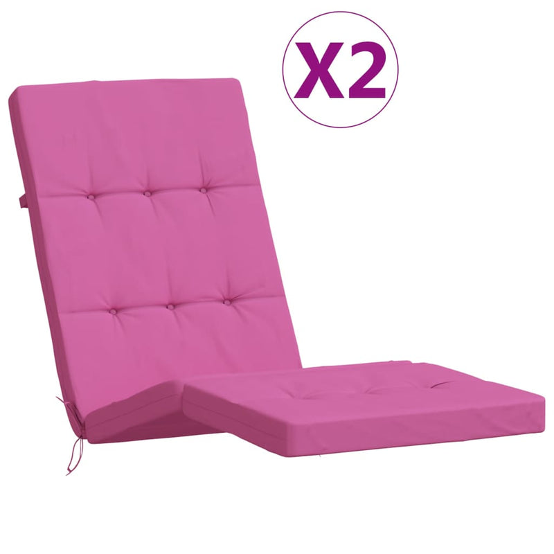 Load image into Gallery viewer, Vidaxl terrasstoelkussens 2 st oxford stof roze
