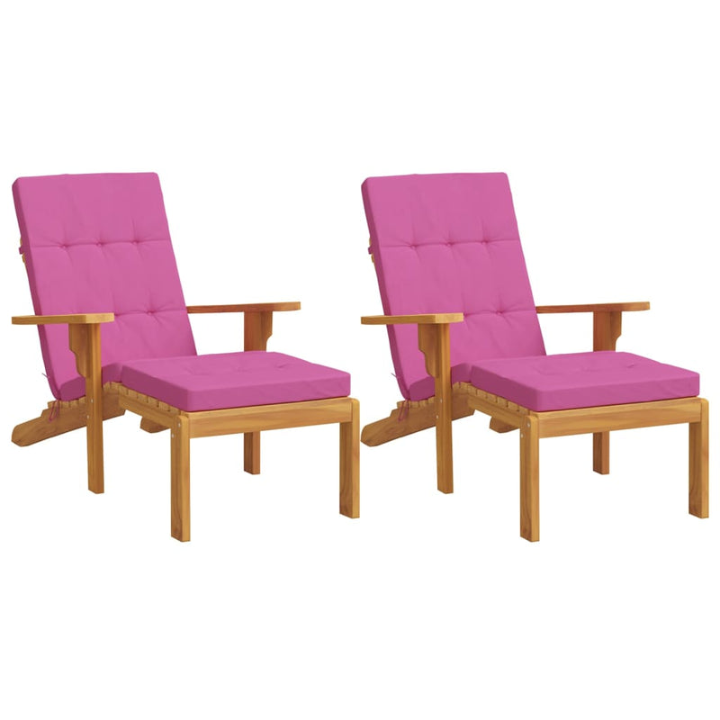 Load image into Gallery viewer, Vidaxl terrasstoelkussens 2 st oxford stof roze
