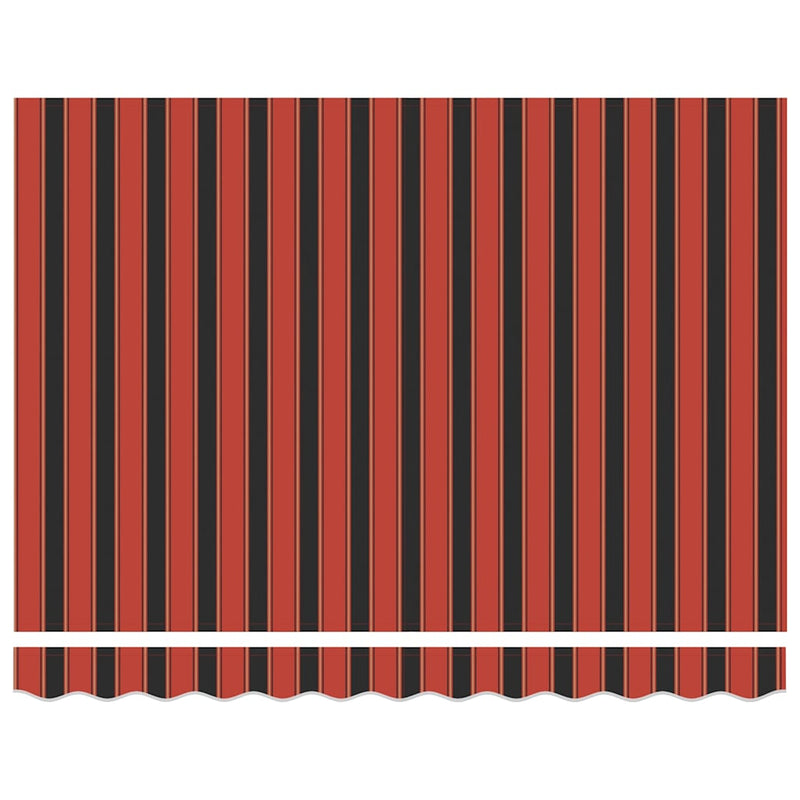 Chargez l'image dans la visionneuse de la galerie, Vidaxl luifel automatisch uitschuifbaar 3,5x2,5 m oranje en bruin
