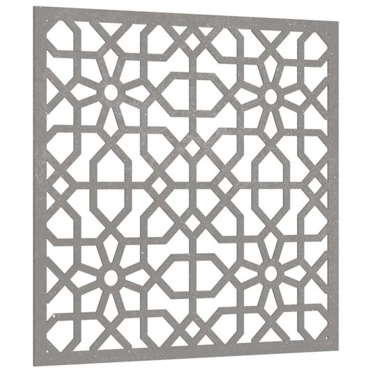 Vidaxl wanddecoratie tuin moors ontwerp 55x55 cm cortenstaal