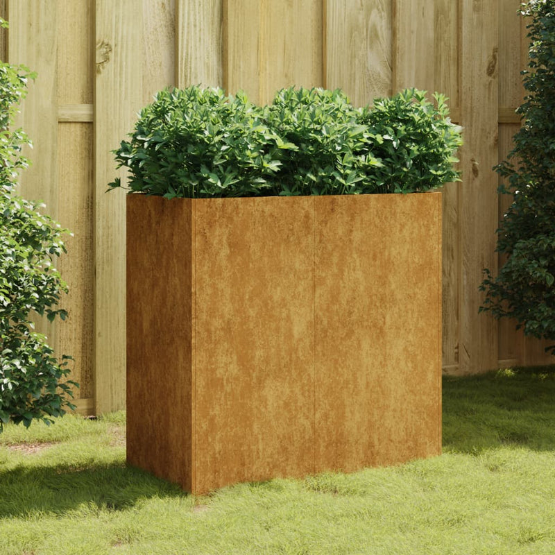 Load image into Gallery viewer, Vidaxl plantenbak 80x40x80 cm cortenstaal
