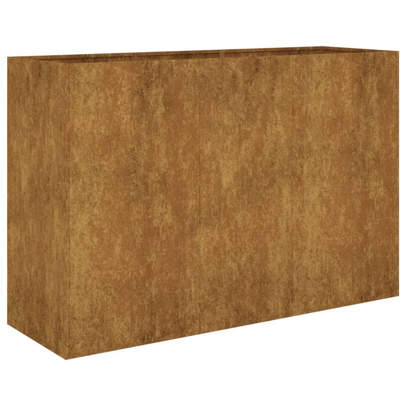 Load image into Gallery viewer, Vidaxl plantenbak verhoogd 120x40x80 cm cortenstaal
