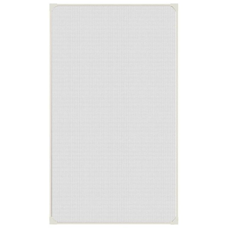 Load image into Gallery viewer, Vidaxl insectenhor voor ramen magnetisch 80x140 cm wit
