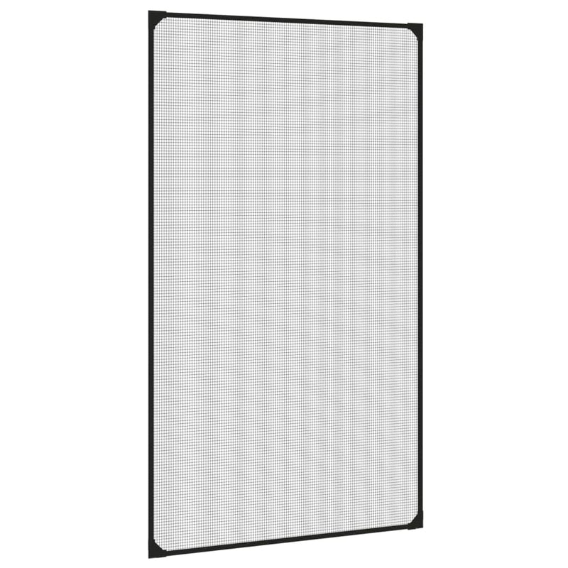 Load image into Gallery viewer, Vidaxl insectenhor voor ramen magnetisch 80x140 cm antracietkleurig

