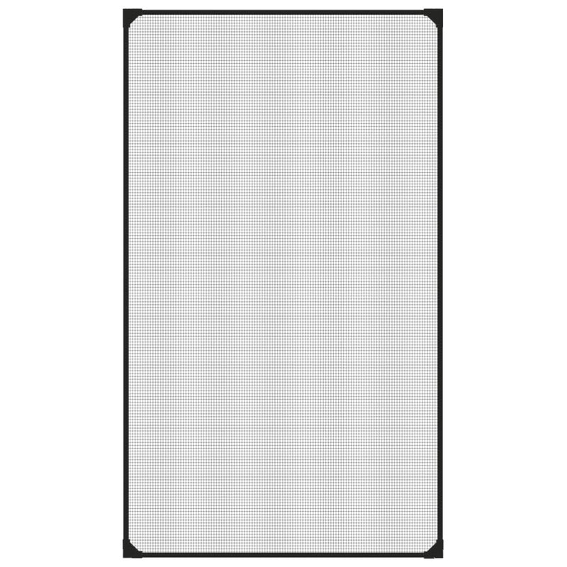 Load image into Gallery viewer, Vidaxl insectenhor voor ramen magnetisch 80x140 cm antracietkleurig

