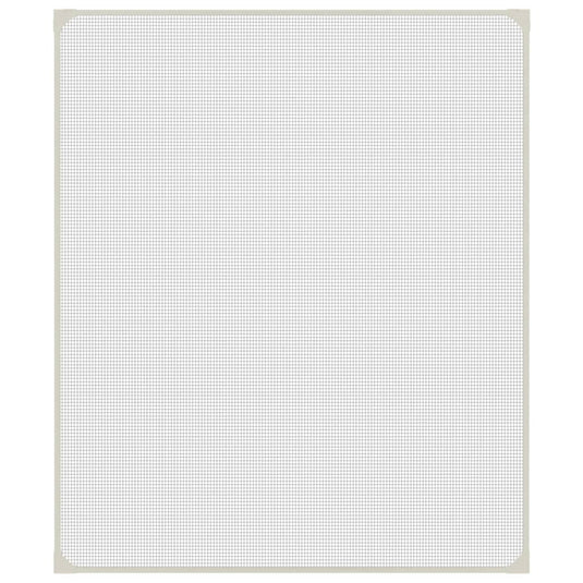 Vidaxl insectenhor voor ramen magnetisch 100x120 cm wit