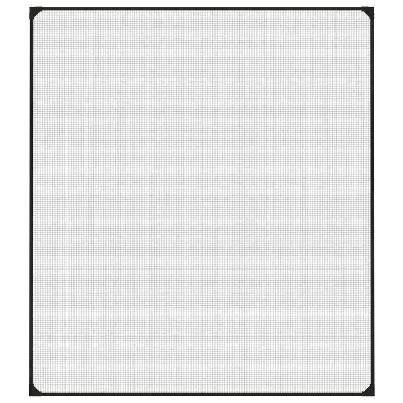 Load image into Gallery viewer, Vidaxl insectenhor voor ramen magnetisch 130x150 cm antracietkleurig
