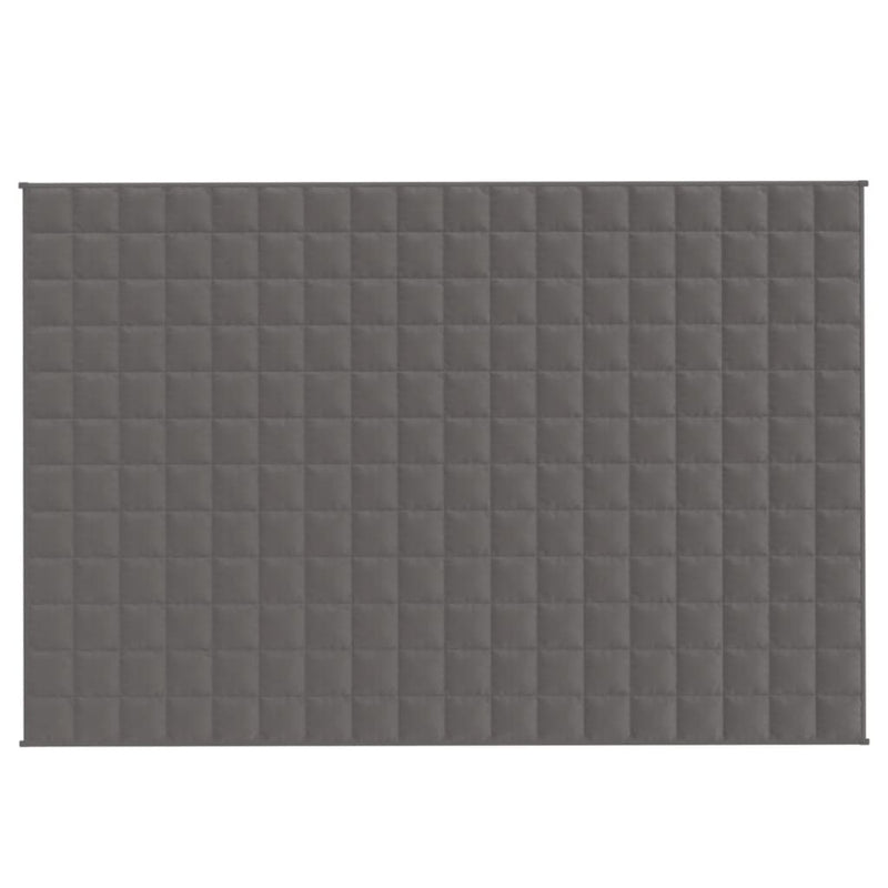 Load image into Gallery viewer, Vidaxl verzwaringsdeken 122x183 cm 9 kg stof grijs
