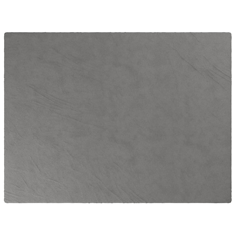 Load image into Gallery viewer, Vidaxl verzwaringsdeken met hoes 152x203 cm 7 kg stof grijs
