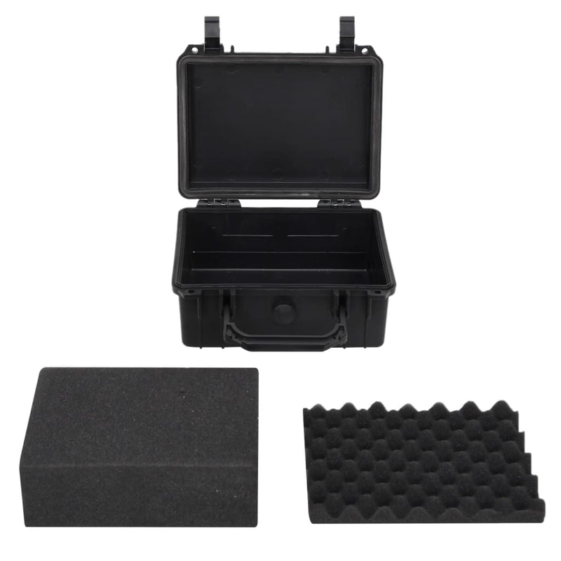 Load image into Gallery viewer, Vidaxl flightcase draagbaar 24x19x11 cm pp zwart
