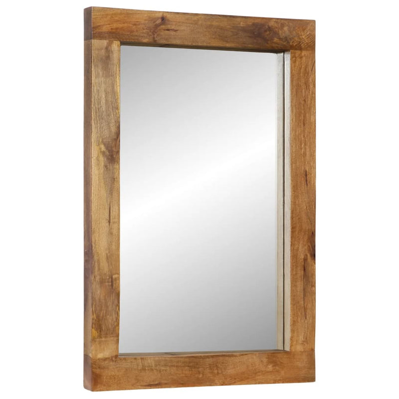 Load image into Gallery viewer, Vidaxl spiegel 70x50 cm massief mangohout en glas
