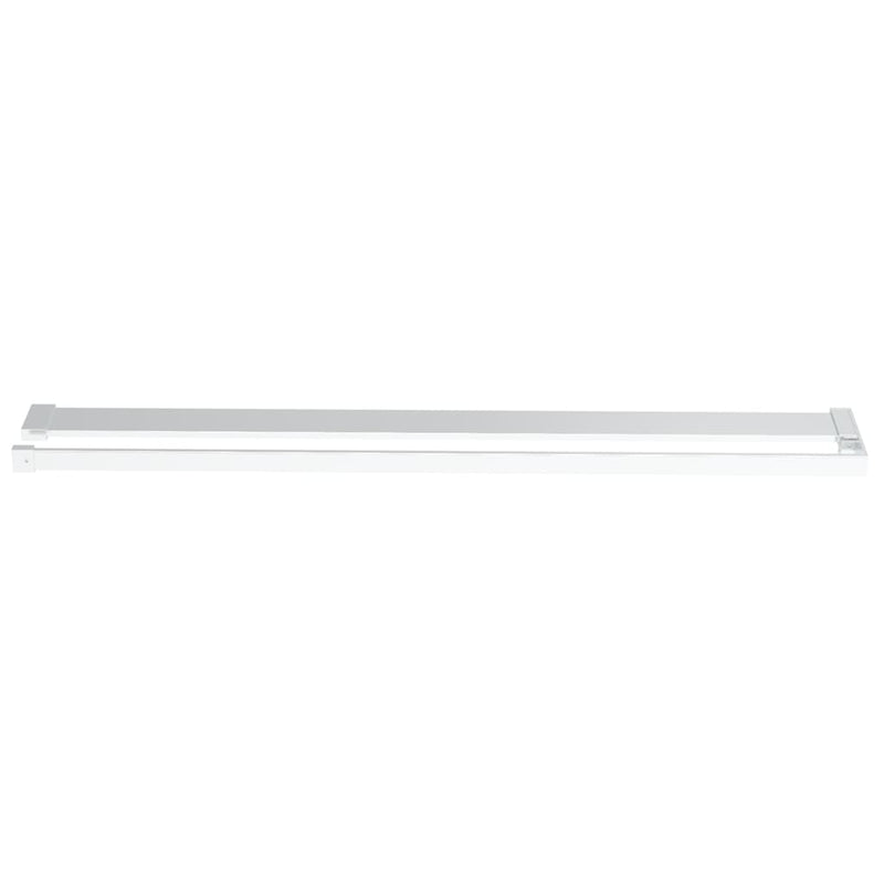 Load image into Gallery viewer, Vidaxl wandschap voor inloopdouchewand 100 cm aluminium chroomkleurig
