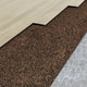 Vidaxl kurk op rol 100x200 cm 2 mm rubber