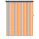 Vidaxl rolgordijn geel en blauw 200 x 250 cm stof en aluminium