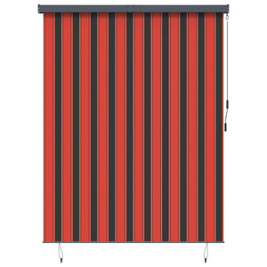 Vidaxl rolgordijn oranje en bruin 200 x 250 cm stof en aluminium