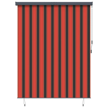 Vidaxl rolgordijn oranje en bruin 200 x 250 cm stof en aluminium