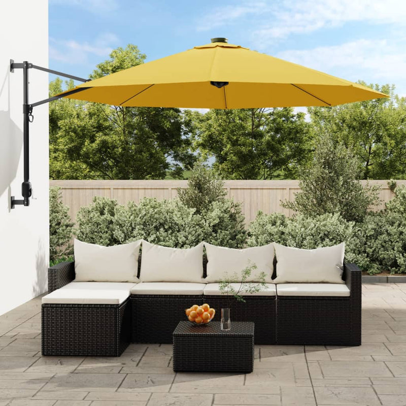 Load image into Gallery viewer, Vidaxl wandparasol 290 cm geel
