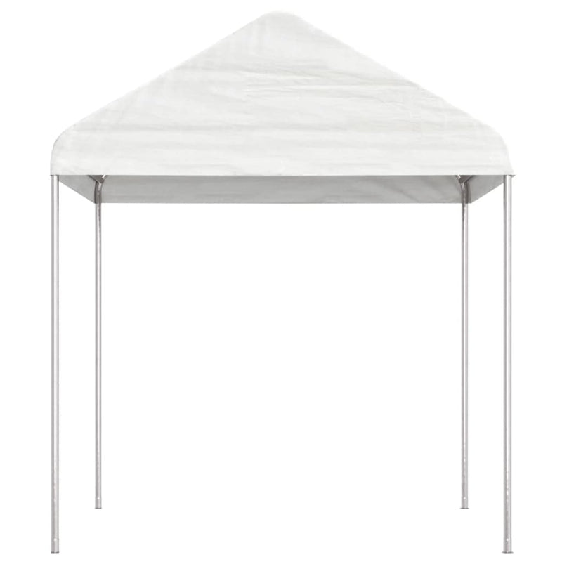 ギャラリービューアに画像をロードする, VidaXL Prieel met dak 6,69x2,28x2,69 m polyetheen wit
