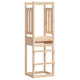 Vidaxl speeltoren 53x46,5x169 cm massief grenenhout
