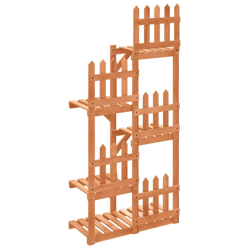 Load image into Gallery viewer, Vidaxl plantenstandaard 60x25x130 cm massief vurenhout
