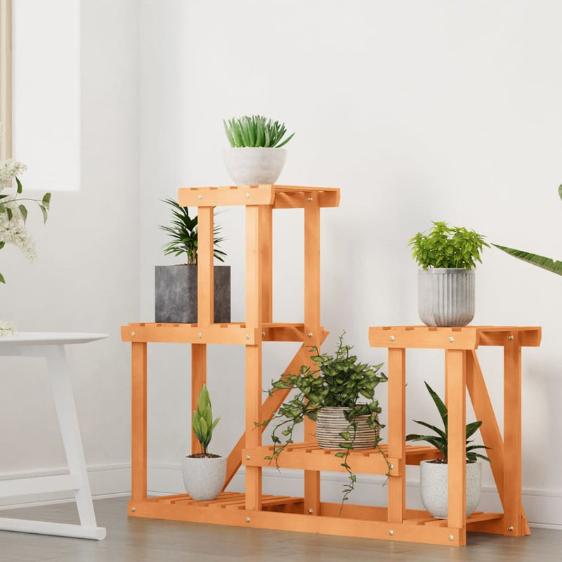 Load image into Gallery viewer, Vidaxl plantenstandaard 90x25x73,5 cm massief vurenhout
