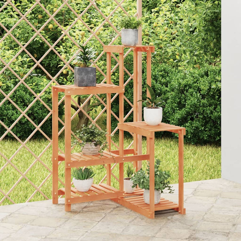 ギャラリービューアに画像をロードする, Vidaxl plantenstandaard 62,5x61,5x101,5 cm massief vurenhout
