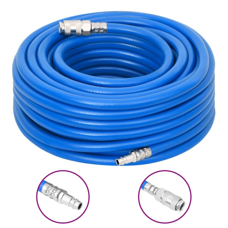 Chargez l'image dans la visionneuse de la galerie, Vidaxl luchtslang 0,7'' 50 m pvc blauw
