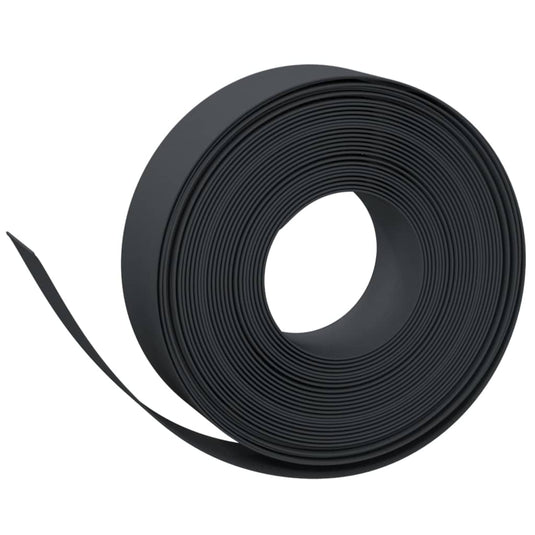 Vidaxl tuinranden 2 st 10 m 15 cm polyetheen zwart