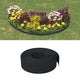 Vidaxl tuinranden 2 st 10 m 15 cm polyetheen zwart