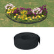 Vidaxl tuinranden 4 st 10 m 15 cm polyetheen zwart