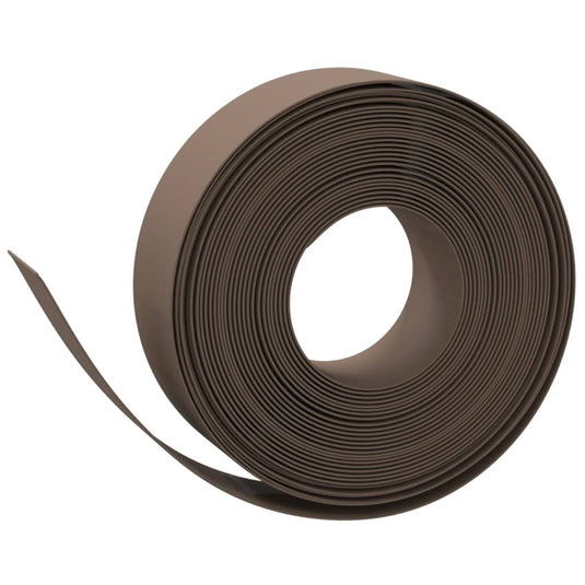 Vidaxl tuinranden 3 st 10 m 15 cm polyetheen bruin