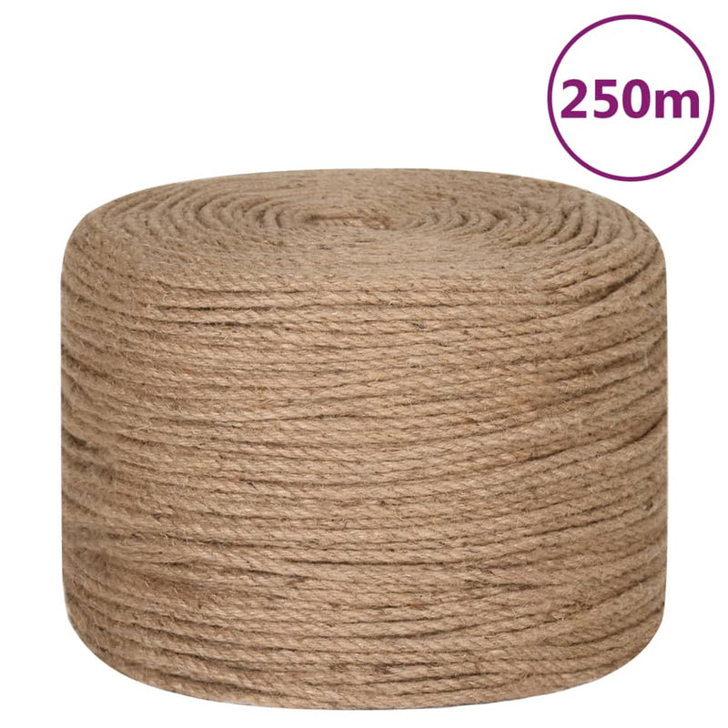 Load image into Gallery viewer, Vidaxl touw 250 m lang 8 mm dik jute
