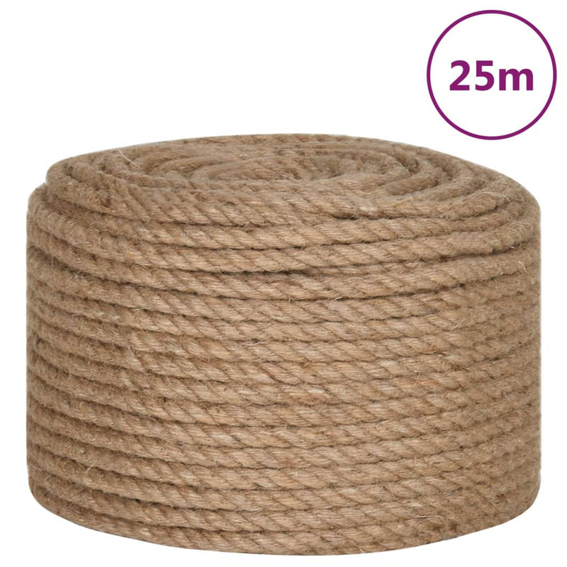 Load image into Gallery viewer, Vidaxl touw 25 m lang 10 mm dik jute
