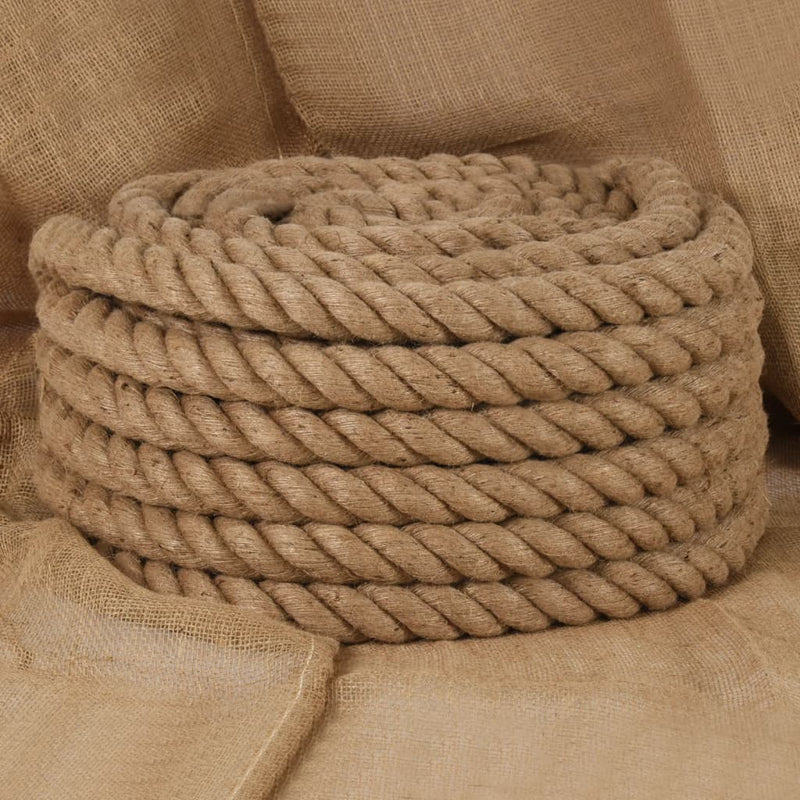 Load image into Gallery viewer, Vidaxl touw 5 m lang 36 mm dik jute
