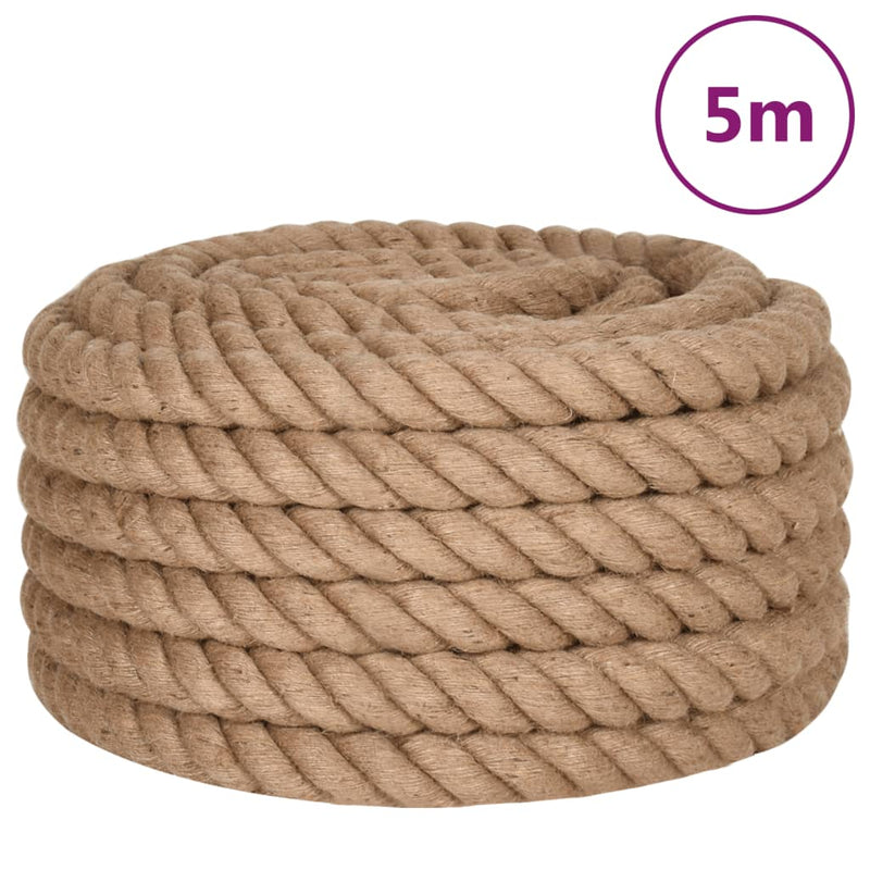 Load image into Gallery viewer, Vidaxl touw 5 m lang 40 mm dik jute
