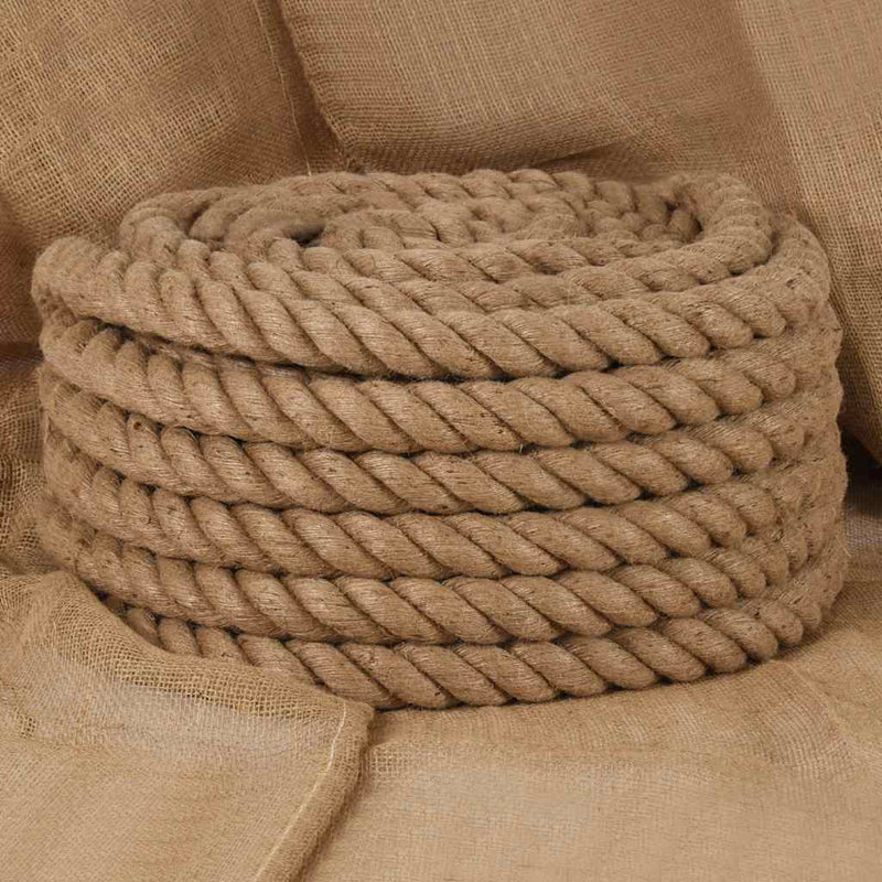 Chargez l'image dans la visionneuse de la galerie, Vidaxl touw 10 m lang 40 mm dik jute
