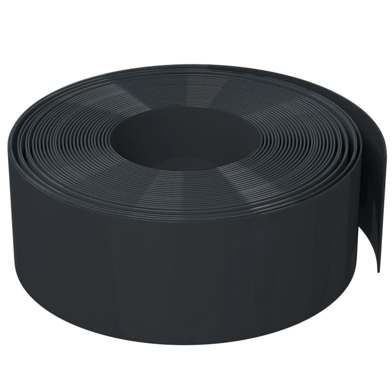 Load image into Gallery viewer, Vidaxl tuinrand 10 m 20 cm polyetheen zwart
