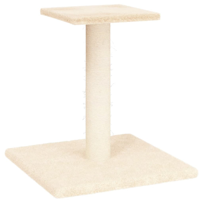 Load image into Gallery viewer, Vidaxl krabpaal met platform 38 cm crèmekleurig
