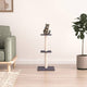 Vidaxl kattenmeubel met sisal krabpalen 73 cm donkergrijs