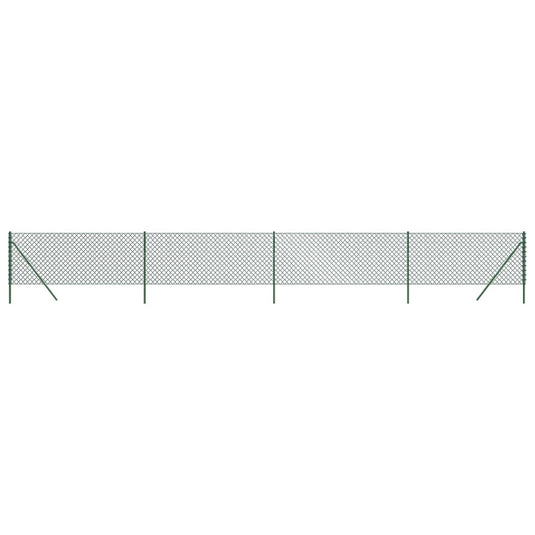 Vidaxl gaashek 0,8x10 m groen