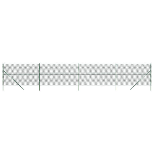 Vidaxl gaashek 2,2x10 m groen