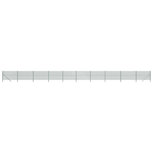 VidaXL Gaashek 1,4x25 m groen