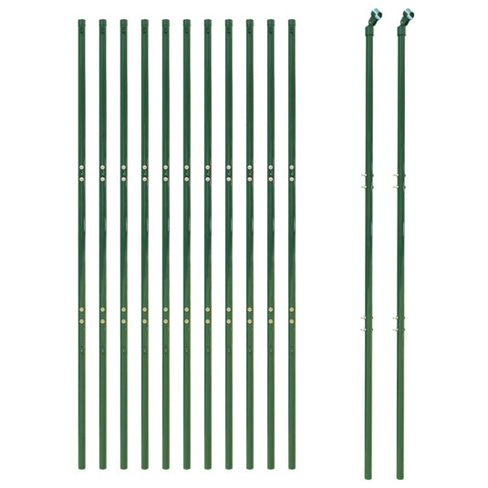 VidaXL Gaashek 1,8x25 m groen