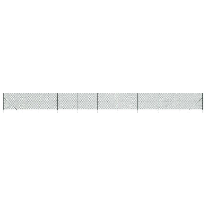 Load image into Gallery viewer, VidaXL Gaashek met grondankers 2,2x25 m groen
